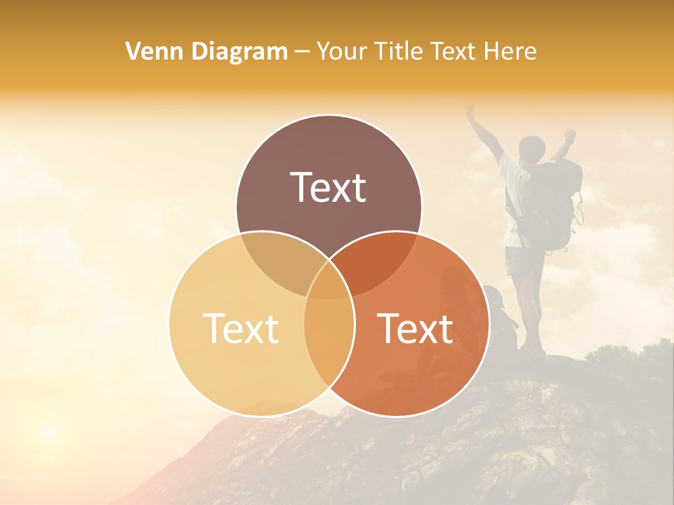 Sunset Peak Destination PowerPoint Template