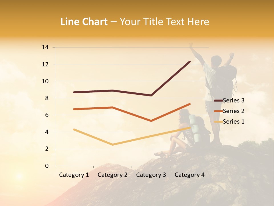 Sunset Peak Destination PowerPoint Template
