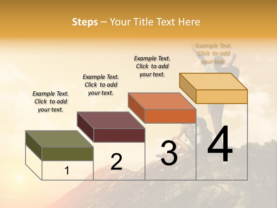 Sunset Peak Destination PowerPoint Template