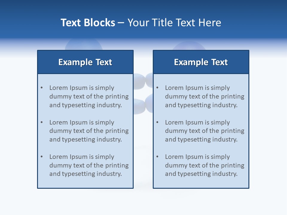 Two Holding Beauty PowerPoint Template