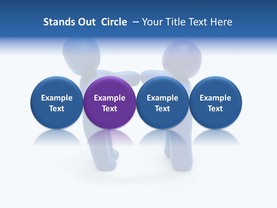 Two Holding Beauty PowerPoint Template