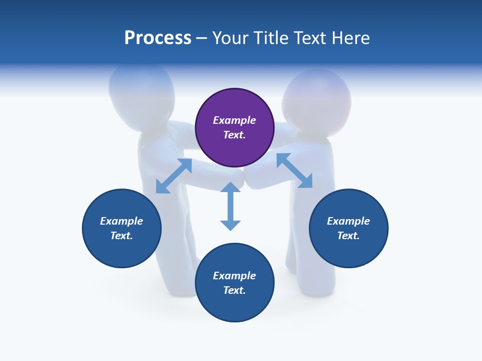 Two Holding Beauty PowerPoint Template