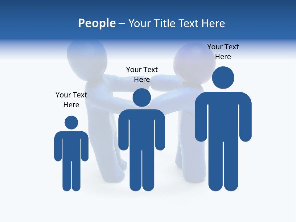 Two Holding Beauty PowerPoint Template