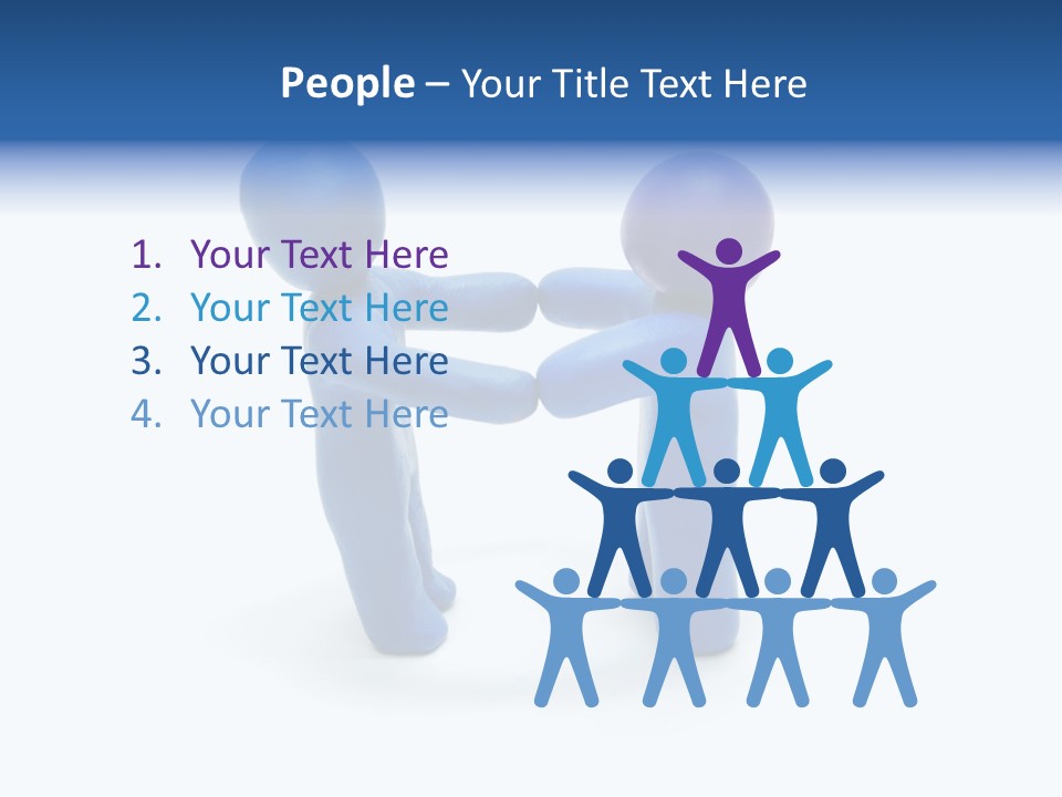 Two Holding Beauty PowerPoint Template