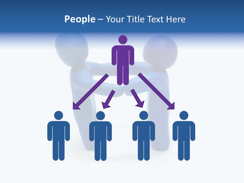 Two Holding Beauty PowerPoint Template