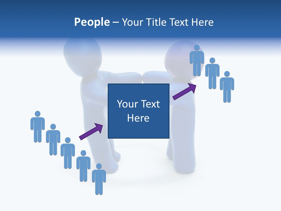 Two Holding Beauty PowerPoint Template