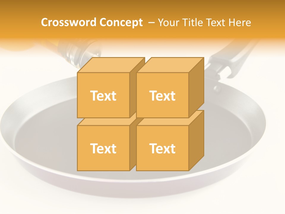 Isolated Baking Steel PowerPoint Template