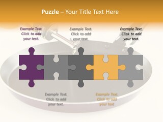 Isolated Baking Steel PowerPoint Template