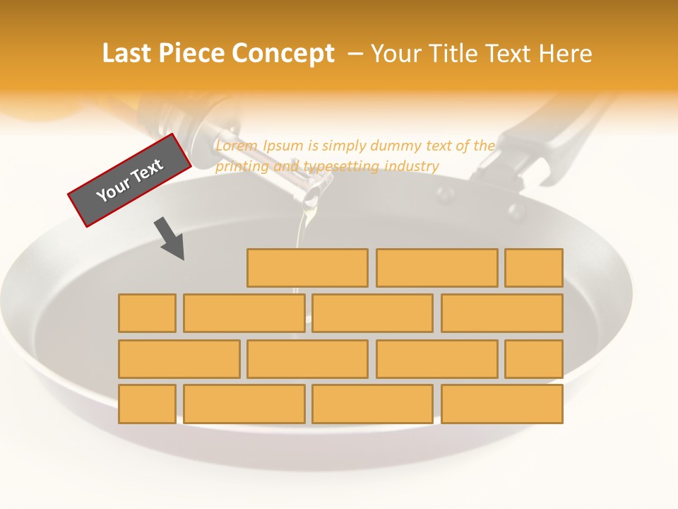 Isolated Baking Steel PowerPoint Template