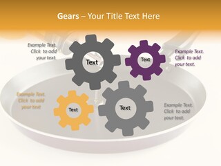 Isolated Baking Steel PowerPoint Template