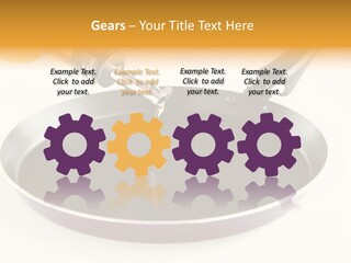 Isolated Baking Steel PowerPoint Template