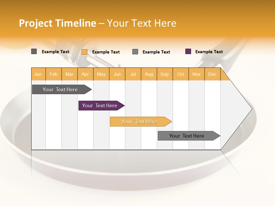 Isolated Baking Steel PowerPoint Template