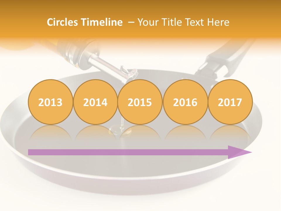 Isolated Baking Steel PowerPoint Template