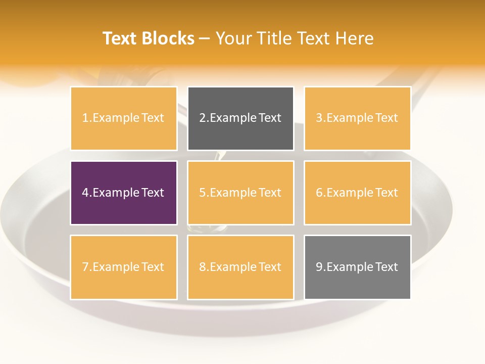 Isolated Baking Steel PowerPoint Template