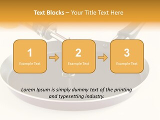 Isolated Baking Steel PowerPoint Template