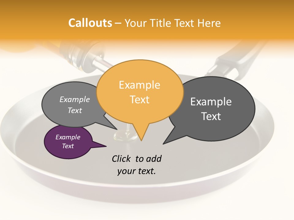Isolated Baking Steel PowerPoint Template