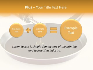 Isolated Baking Steel PowerPoint Template
