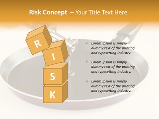 Isolated Baking Steel PowerPoint Template