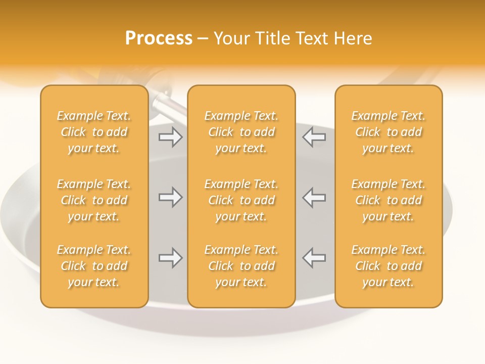 Isolated Baking Steel PowerPoint Template