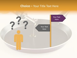 Isolated Baking Steel PowerPoint Template