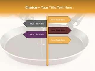 Isolated Baking Steel PowerPoint Template