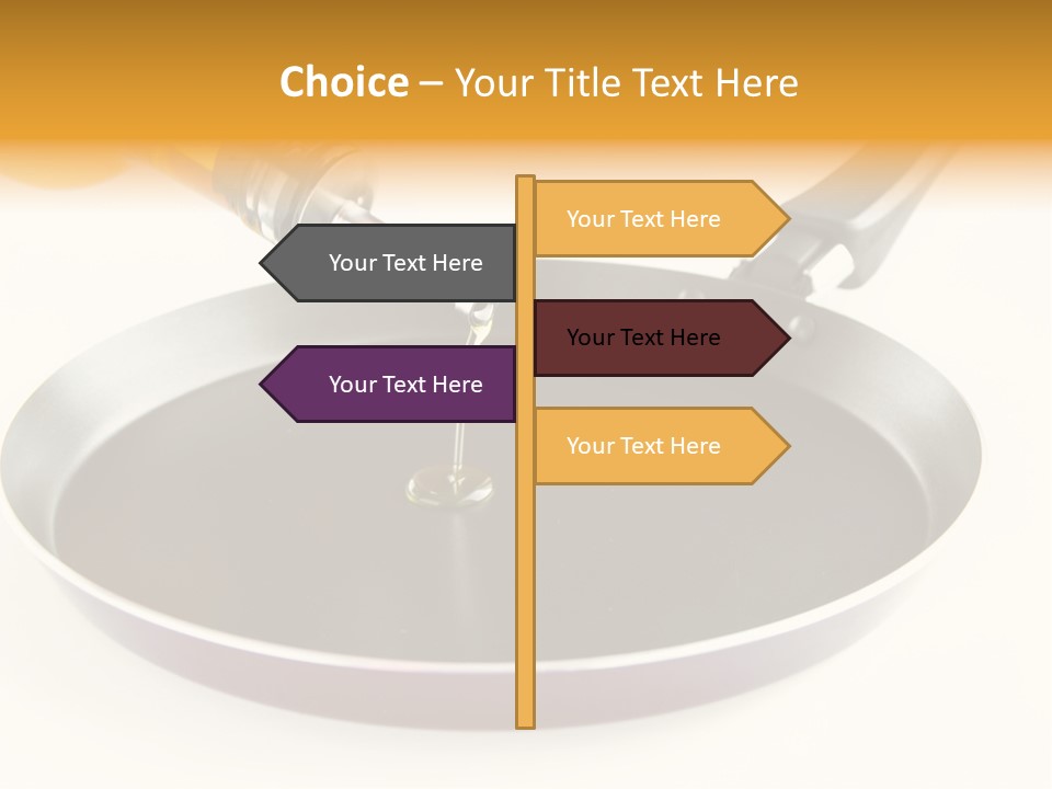 Isolated Baking Steel PowerPoint Template