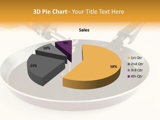 Isolated Baking Steel PowerPoint Template