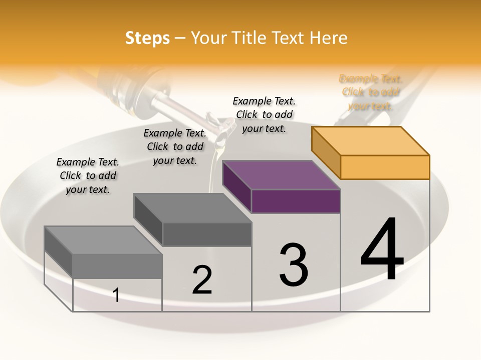 Isolated Baking Steel PowerPoint Template