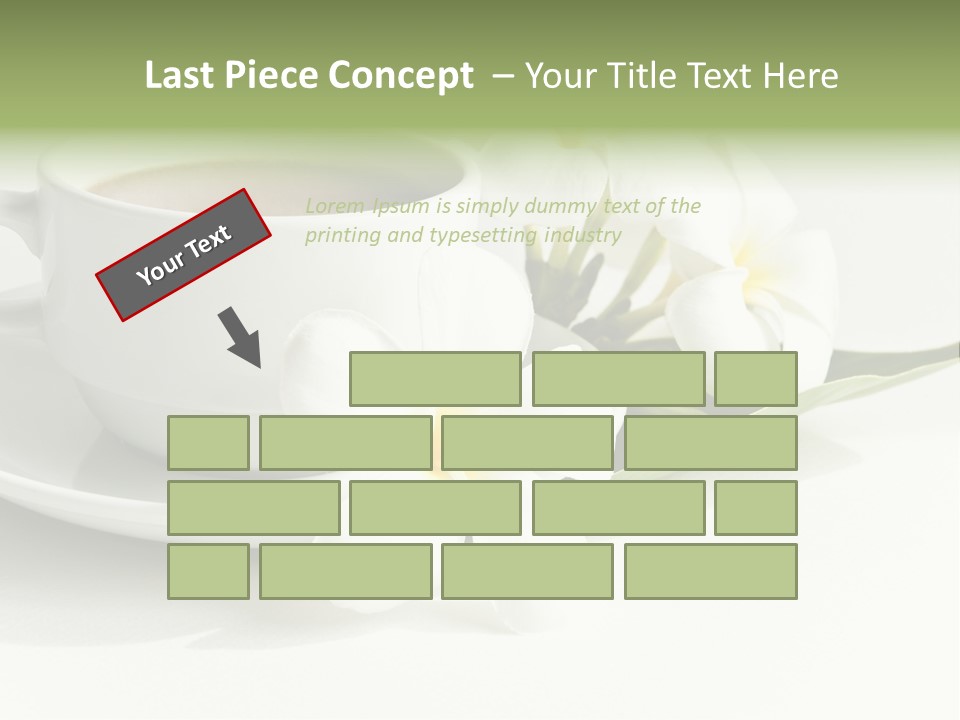 Exotic Floral Coffee PowerPoint Template
