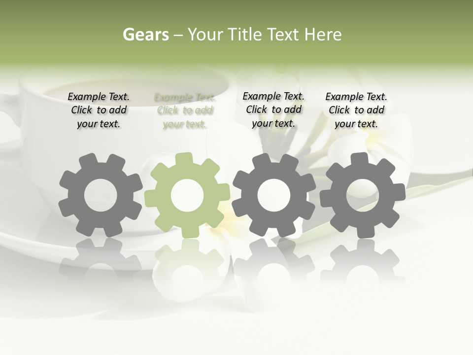 Exotic Floral Coffee PowerPoint Template