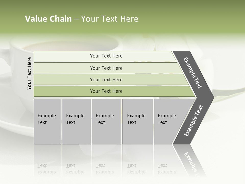Exotic Floral Coffee PowerPoint Template