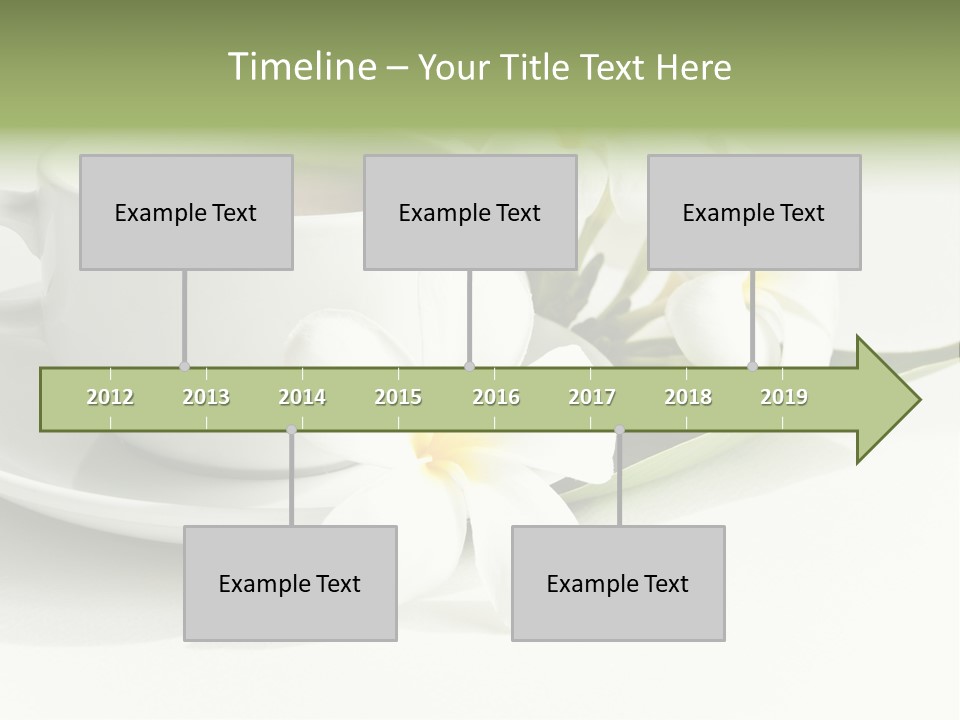 Exotic Floral Coffee PowerPoint Template