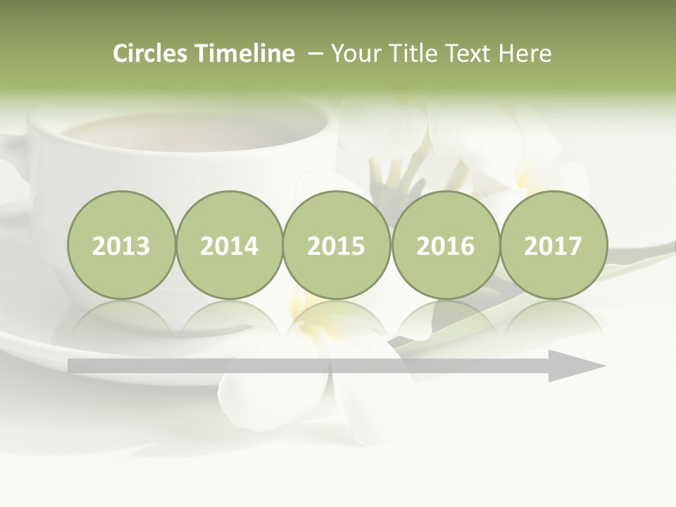 Exotic Floral Coffee PowerPoint Template