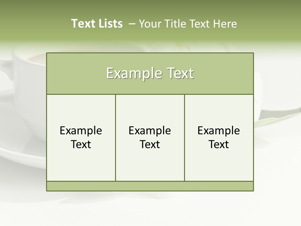 Exotic Floral Coffee PowerPoint Template