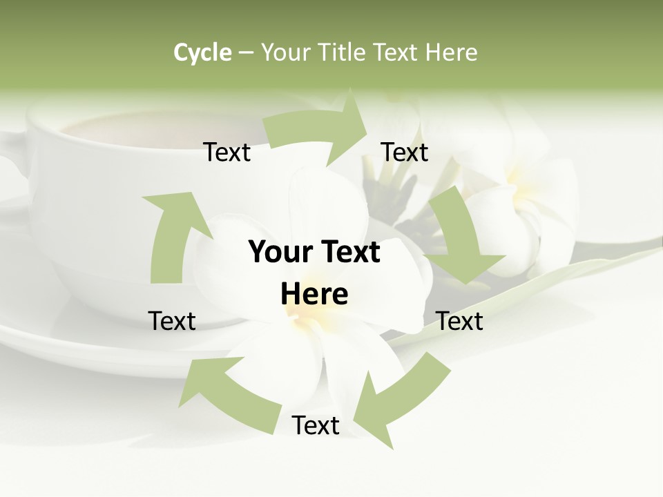 Exotic Floral Coffee PowerPoint Template