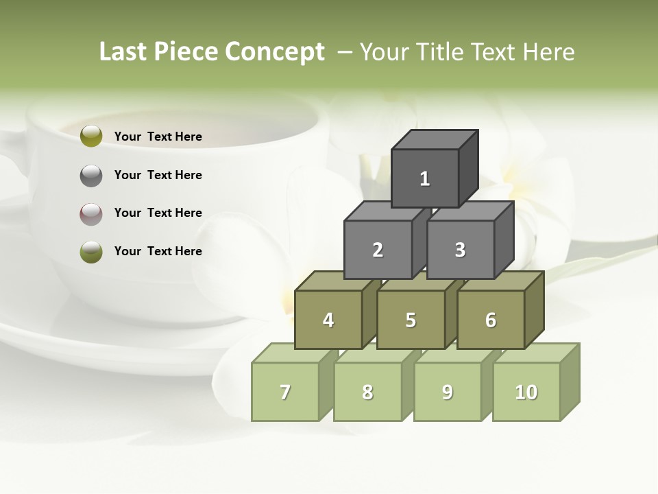 Exotic Floral Coffee PowerPoint Template