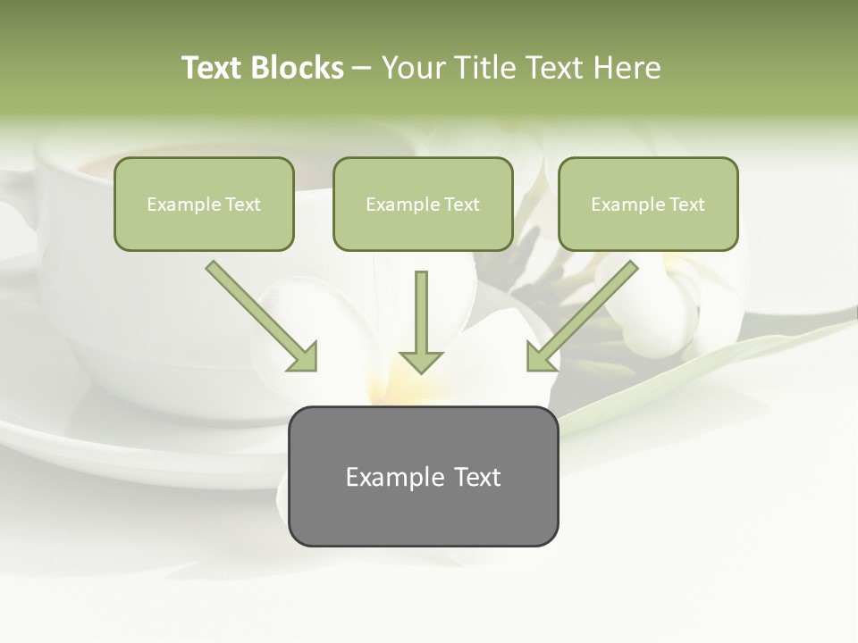 Exotic Floral Coffee PowerPoint Template