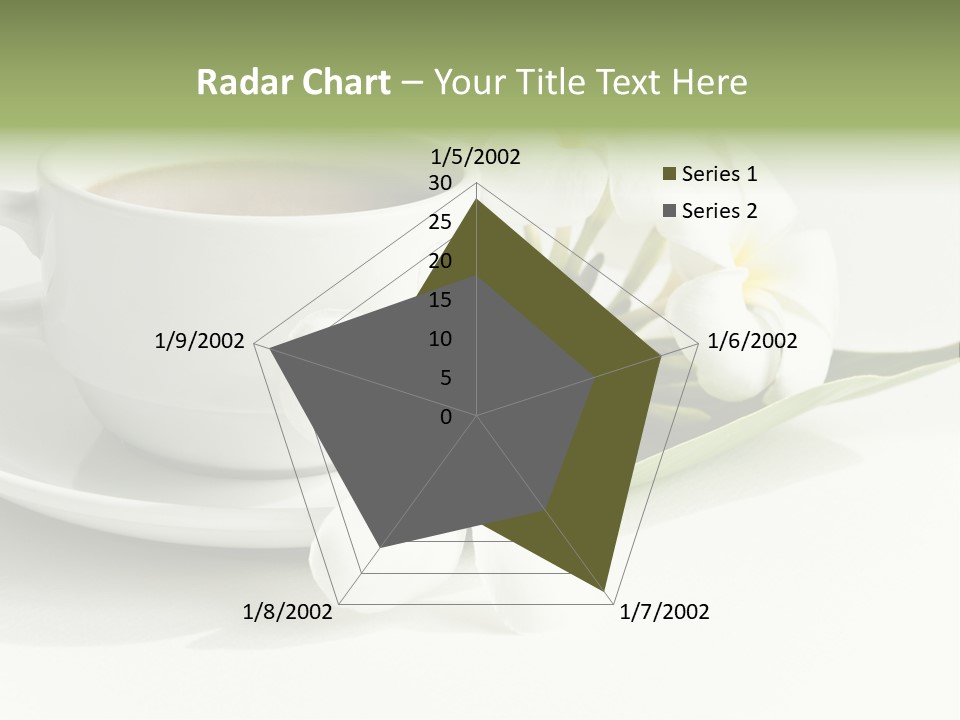 Exotic Floral Coffee PowerPoint Template