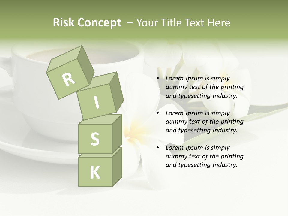 Exotic Floral Coffee PowerPoint Template