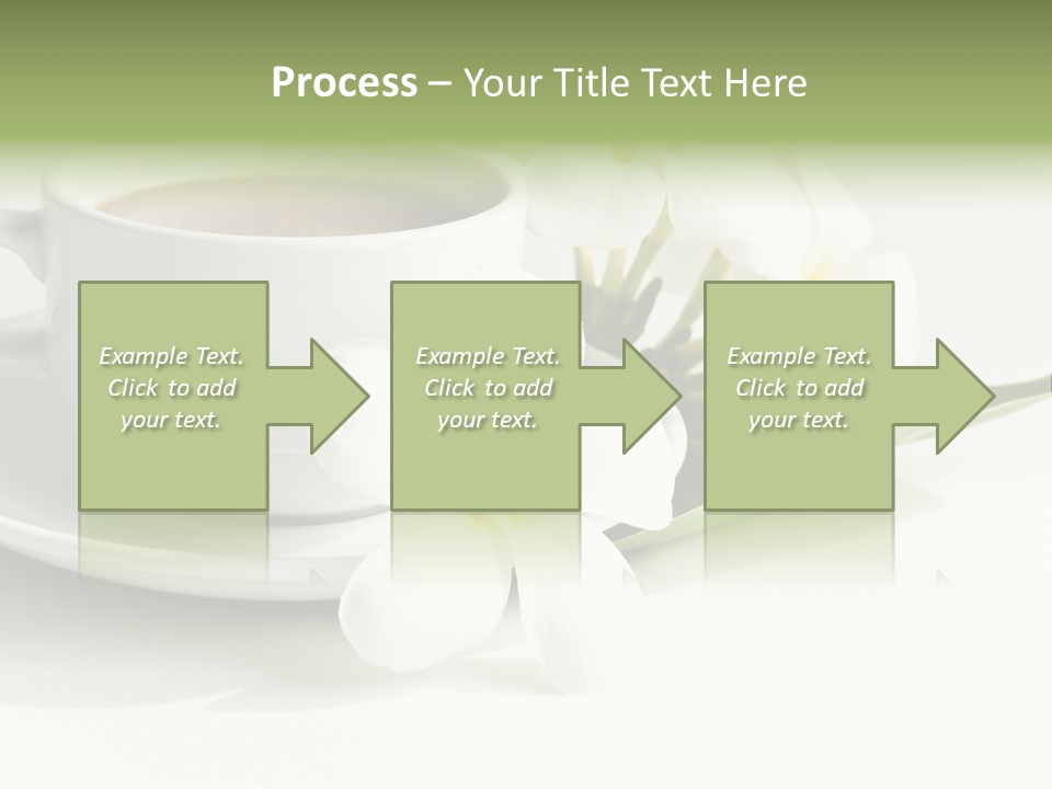 Exotic Floral Coffee PowerPoint Template