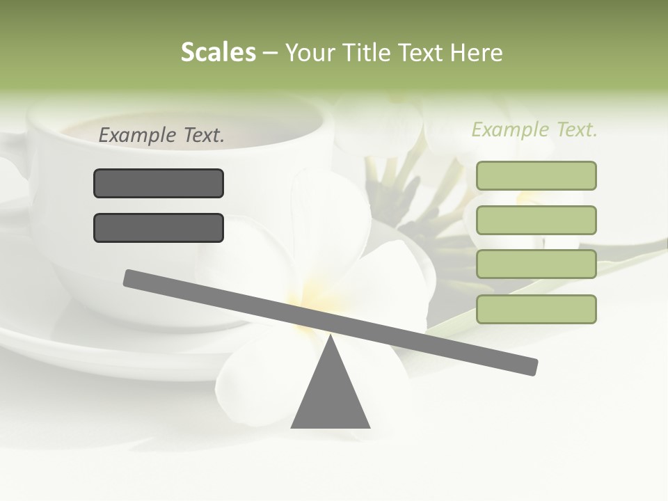 Exotic Floral Coffee PowerPoint Template