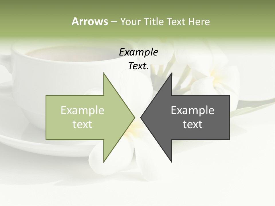 Exotic Floral Coffee PowerPoint Template