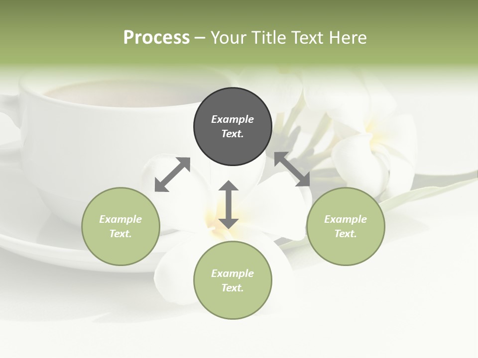 Exotic Floral Coffee PowerPoint Template