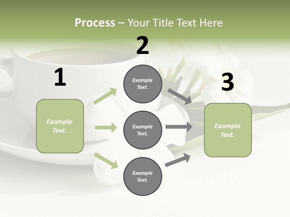 Exotic Floral Coffee PowerPoint Template