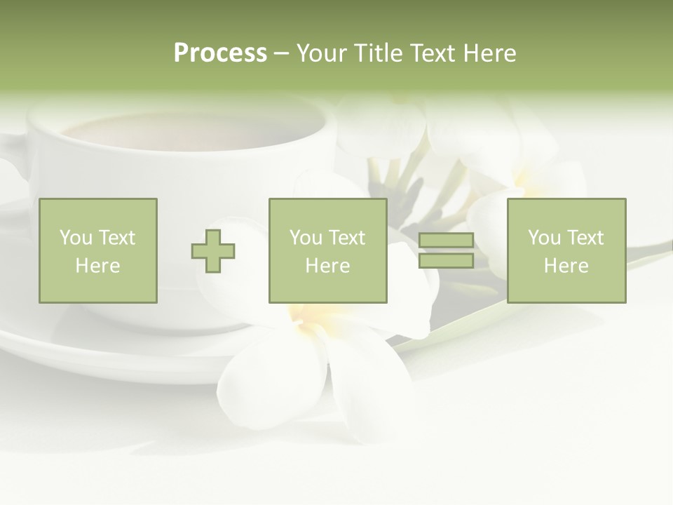 Exotic Floral Coffee PowerPoint Template