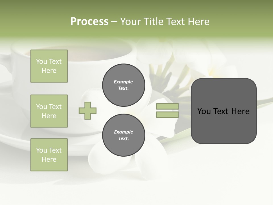 Exotic Floral Coffee PowerPoint Template