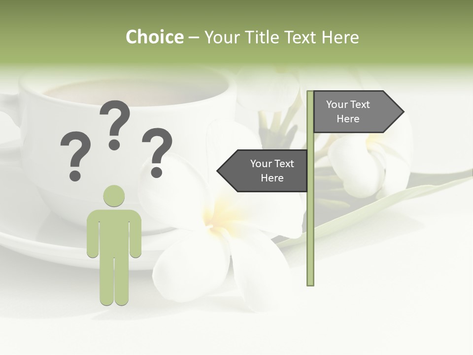 Exotic Floral Coffee PowerPoint Template