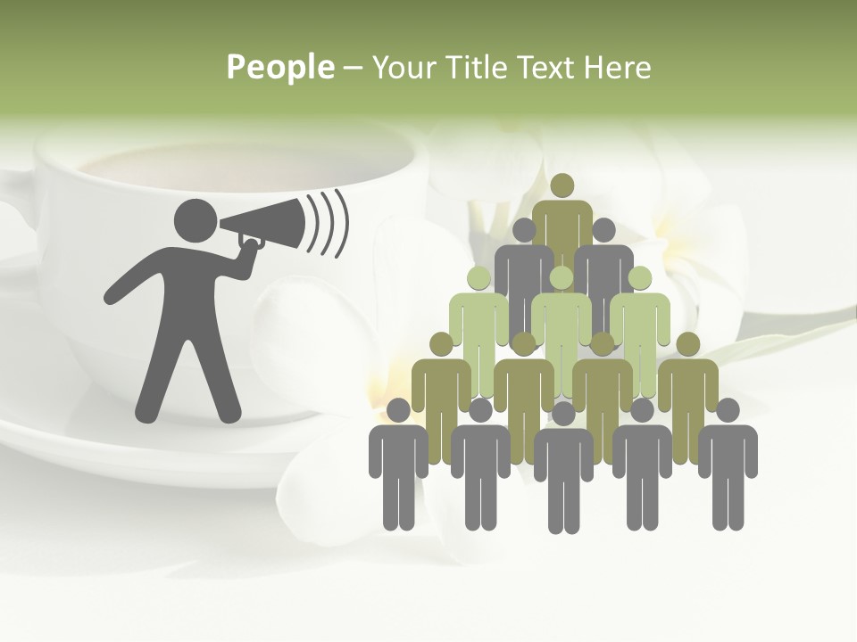 Exotic Floral Coffee PowerPoint Template