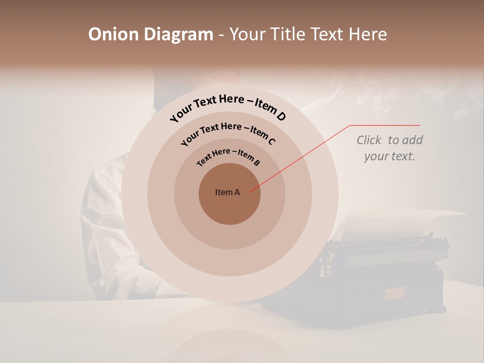 Business Fashion Beard PowerPoint Template