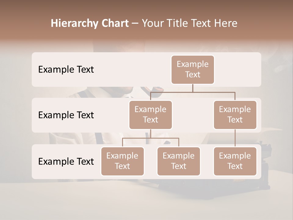 Business Fashion Beard PowerPoint Template